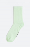 Шкарпетки 31-33   з широкою резинкою для дівчинки H&M 0291381-084 зелений 81005