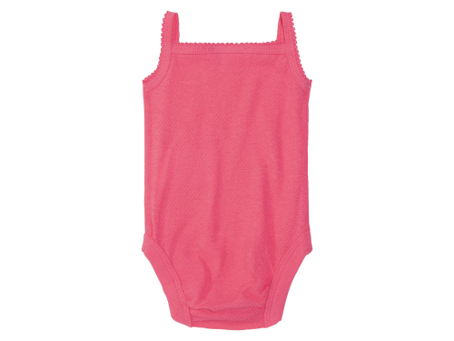 Боді 074-80 см (6-12 months)   ажурні набір 2 шт.  для дівчинки Lupilu 370944 Різнобарвний 86154