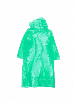 Плащ-дощовик One Size   пончо для чоловіка Lidl 408649 зелений 83573