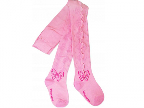 Колготки ажурные для девочки Be Snazzy RA-019-1 080-86 см (9-18 months) Розовый  78411
