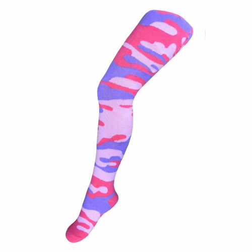 Колготки хлопковые с принтом для девочки Be Snazzy RA-028 128-134 см (7-9 years) Розовый  78398