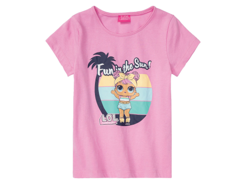Піжама (футболка і шорти) для дівчинки Disney 371167 158-164 см (12-14 years) рожевий  74220
