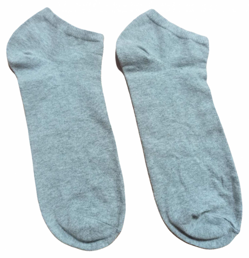 Шкарпетки короткі для хлопчика H&amp;M BDO44365-2 розмір взуття 37-39 (13-17 years) сірий 67121