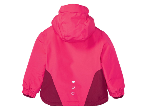 Термо-куртка мембранна для дівчинки Lupilu 393123 110-116 см (4-6 years) малиновий  76100