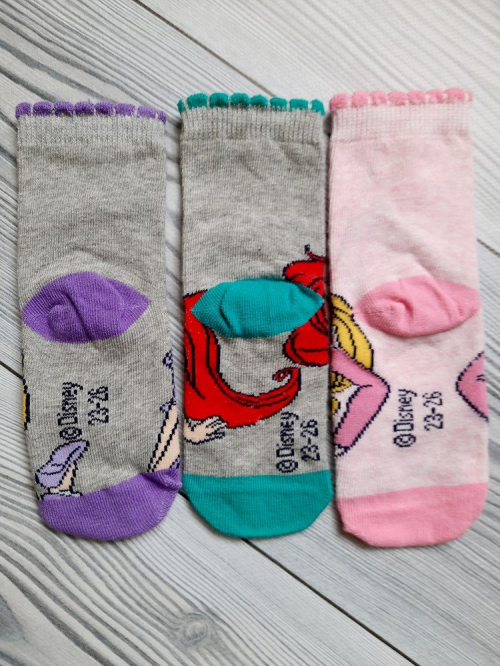 Шкарпетки 5 пар  для дівчинки Disney 8718781040956 розмір взуття 31-34 (8-11 years) Різнобарвний 65184