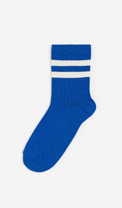 Шкарпетки 34-36   з широкою резинкою для хлопчика H&amp;M 0487052-072 синій 80824