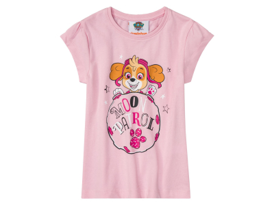Футболка (звич.) бавовняна з принтом для дівчинки Disney 381972 134-140 см (8-10 years) рожевий  88241