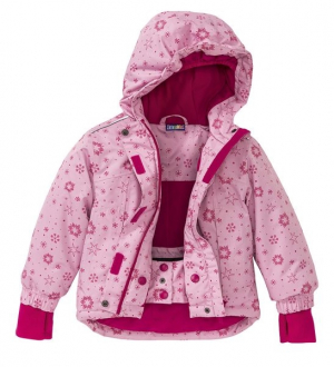 Термо-куртка для дівчинки Crivit 314050 110-116 см (4-6 years) рожевий  61653