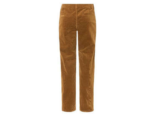 Штани M Slim Fit  вельветові для чоловіка Livergy 457037 коричневий 91555