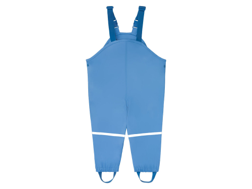 Напівкомбінезон-дощовик 086-92 см (12-24 months)   водонепроникний на регульованих підтяжках для хлопчика Lupilu 430978 блакитний 72737