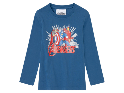 Піжама (лонгслів і штани) для хлопчика Marvel 387276 098-104 см (2-4 years) синій  74521
