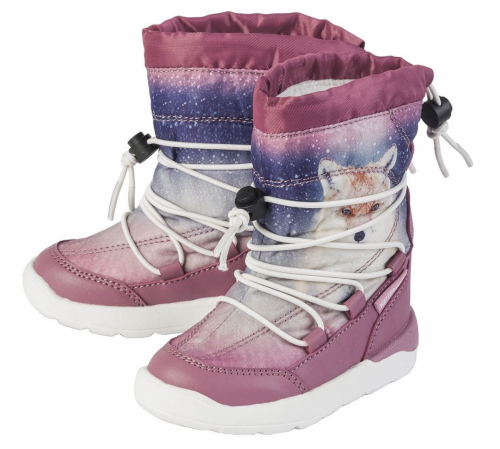 Чоботи з мембраною    водонепроникні для дівчинки Lupilu 319475 розмір взуття 27 рожевий 66053