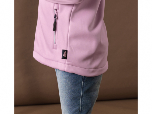 Куртка Softshell 086-92 см (12-24 months)   водовідштовхувальна та вітрозахисна для дівчинки Lupilu 445131 бузковий 89981
