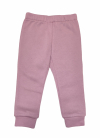 Спортивні штани з начосом для дівчинки H&M 0761929-002 092 см (18-24 months) рожевий  80400