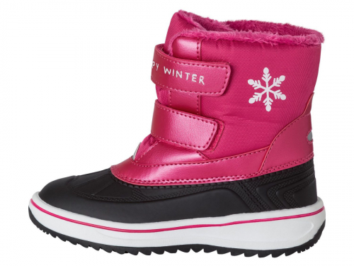 Чоботи сноубутси для дівчинки Lupilu 335819 розмір взуття 29 малиновий (темно-рожевий) 66028