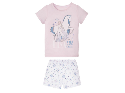 Піжама (футболка і шорти) для дівчинки Disney 349309 086-92 см (12-24 months) рожевий  74205