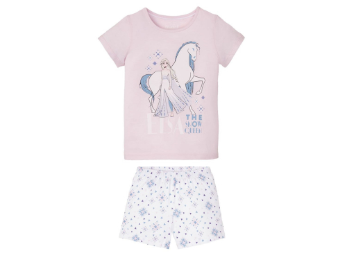 Піжама (футболка + шорти) для дівчинки Disney 349309 098-104 см (2-4 years) рожевий  74206