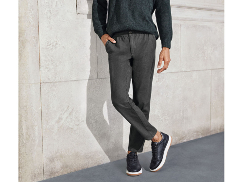 Штани 50,M чинос Slim Fit завужені для чоловіка Livergy 414904 сірий 91193