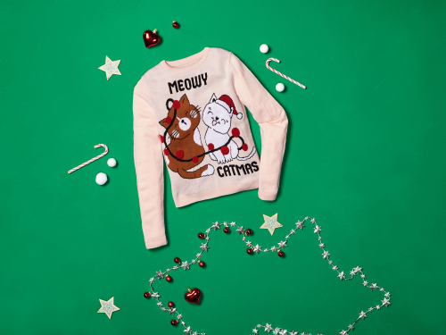 Джемпер з миготливими світлодіодами для дівчинки Pepperts 424505 146-152 см (10-12 years) рожевий  88219