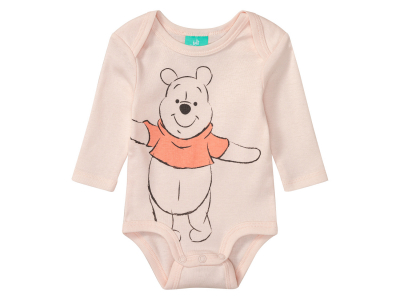 Боді (звич.) з довгими рукавами для дівчинки Disney 434478 086-92 см (12-24 months) рожевий  89651