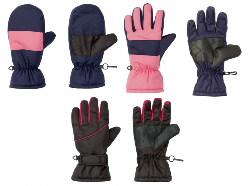 Перчатки  для дівчинки Crivit 335842 розмір перчаток 4.5 (6-8 years, 122-128 см) рожевий 65710