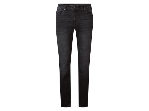 Джинси 48,M  Slim Fit приталеного крою для чоловіка Livergy 408910 чорний 89900