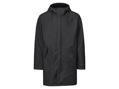 Куртка-дощовик L   подовжена для чоловіка Livergy 378020 чорний 81976