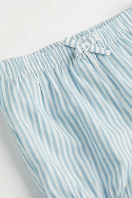 Шорти бавовняні для дівчинки H&amp;M 0965292-004 086 см (12-18 months) блакитний  83759