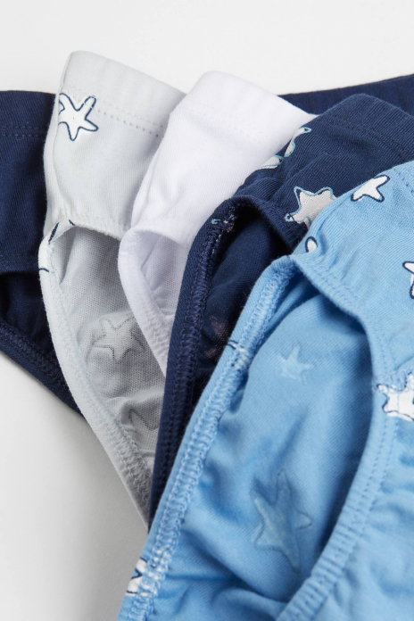 Трусики 110-116 см (4-6 years)   сліпи для хлопчика H&amp;M 0937123-017 синій 90482
