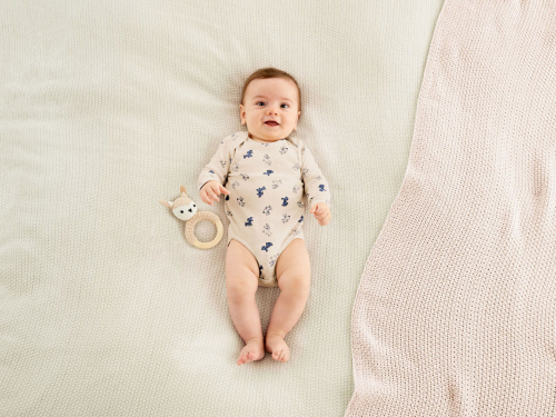 Боді 074-80 см (6-12 months)   набір 2 шт. бавовняні для хлопчика Lupilu 370255 Різнобарвний 82399