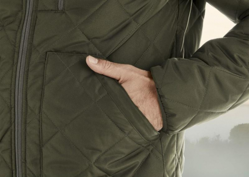 Куртка демісезонна водовідштовхувальна та вітрозахисна для чоловіка Crivit 305182 50 / L (EU) хакі  80680