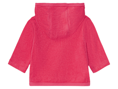 Кофта махрова з капюшоном для хлопчика Lupilu 370261 074-80 см (6-12 months) темно-синій  90236