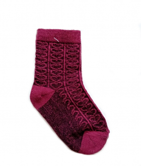 Шкарпетки 11-14   середньої довжини для дівчинки Lupilu 357564 бордовий 73570