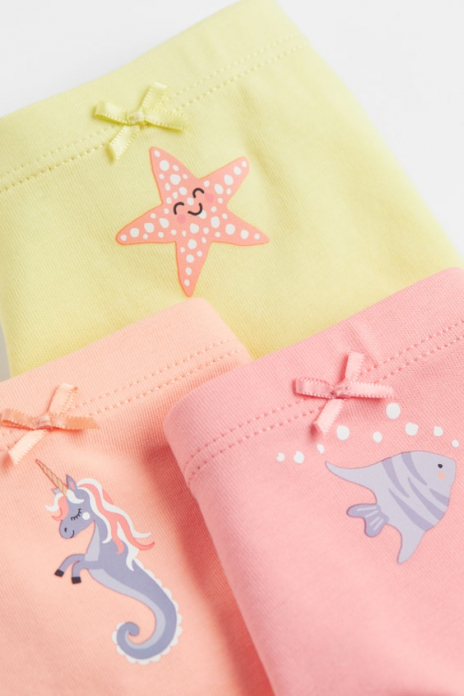 Трусики 134-140 см (8-10 years)   -боксери для дівчинки H&amp;M 0688916-124-1 помаранчевий 90792