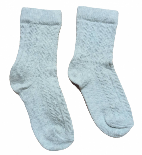 Шкарпетки короткі для хлопчика H&amp;M BDO44365-2 розмір взуття 16-18 (4-12 months) сірий 67118