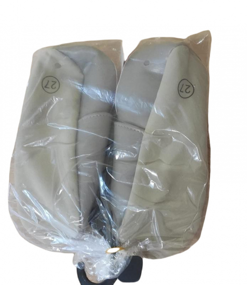 Чешки 24   екошкіра для хлопчика Migros 8449.535 сірий 84274