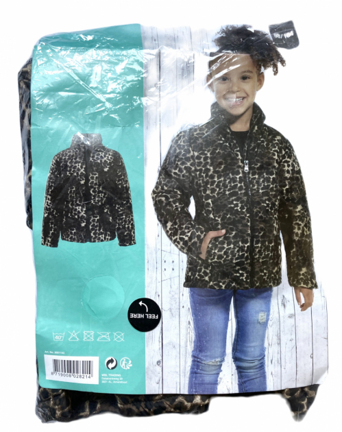 Куртка демісезонна 110-116 см (4-6 years)   водовідштовхувальна та вітрозахисна для дівчинки Action 3001143 коричневий 66316