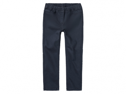 Джегінси 098-104 см (2-4 years)  Skinny на резинці з кишенями для дівчинки Lupilu 416673 темно-синій 84935