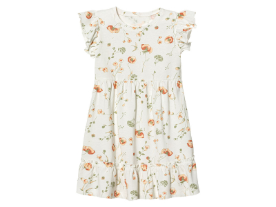 Сукня-плаття (звич.) з рюшами для дівчинки Lupilu 443949 110-116 см (4-6 years) Різнобарвний  89373