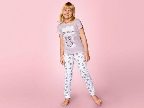 Піжама (футболка і штани) для дівчинки Disney 370241 122-128 см (6-8 years) бузковий  81534