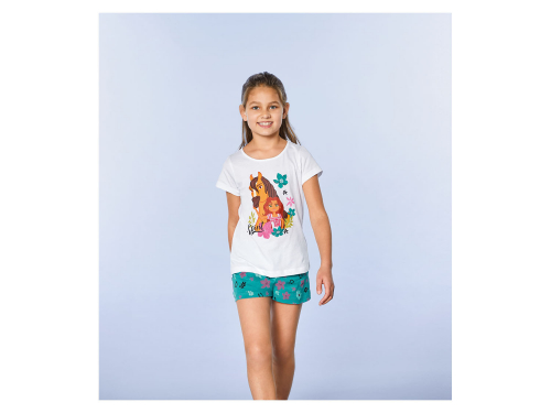 Піжама (футболка + шорти) для дівчинки Disney 371167 134-140 см (8-10 years) білий  74221