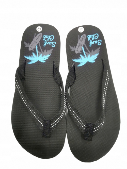 В'єтнамки текстильные лямки для чоловіка Surf Club BDO73794 розмір взуття 44 чорний 73794