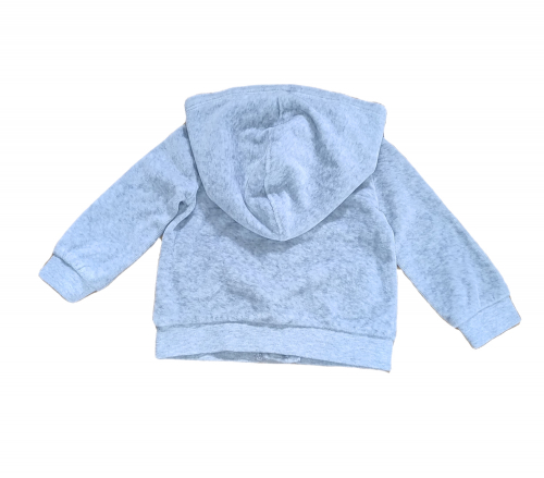 Толстовка 056-62 см (1-3 months)   велюрова для хлопчика Original Marines B525NMAAR сірий 89632