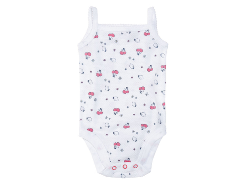 Боді 074-80 см (6-12 months)   ажурні набір 2 шт.  для дівчинки Lupilu 370944 Різнобарвний 86154