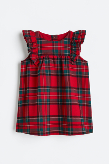 Сукня (плаття) 092 см (18-24 months)   без рукавів для дівчинки H&M 1087983-001 червоний 85756