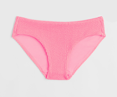 Плавки 134-140 см (8-10 years)   в рубчик для дівчинки H&M 1035100-005 рожевий 92107