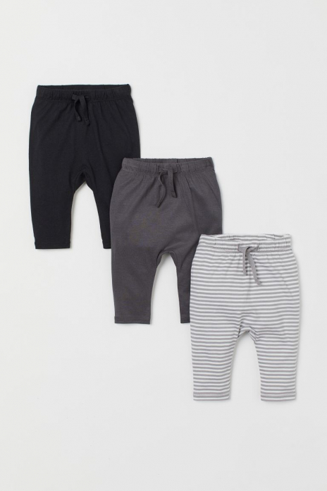 Спортивні штани  для хлопчика H&amp;M 0706073008 092 см (18-24 months) чорний 64103