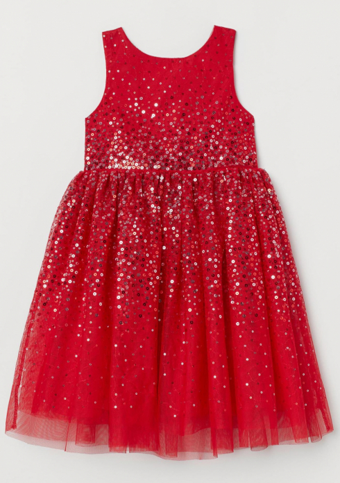 Плаття  для дівчинки H&amp;M 0773192003 098 см (2-3 years) червоний 62378
