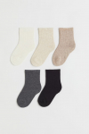Шкарпетки 22-24   набір 5 пар. для хлопчика H&M 1075329-005 Різнобарвний 80985