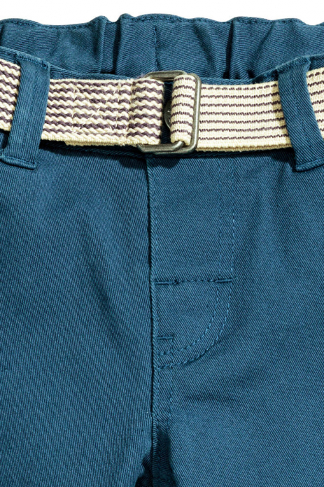 Штани з кишенями для хлопчика H&amp;M 0414156006 074 см (9-12 months) темно-синій 65981